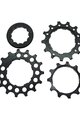 SRAM košare za kasete - REPLACEABLE COGS PG-1210/1230 11T-13T-15T - črna