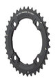 SRAM menjalnik - MTB 36T 104 S1 49 CHAINLINE AL5 2X10 NO PIN BLAST - črna