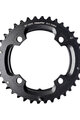 SRAM menjalnik - MTB 38T 104 S1 49 CHAINLINE AL5 2X10 NO PIN BLAST - črna