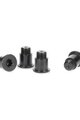 SRAM komplet vijakov - CRANK CHAINRING BOLT KIT 4-ARM FORCE 2X 107 - črna