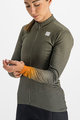 SPORTFUL Kolesarski dres z dolgimi rokavi zimski - ROCKET THERMAL - zelena