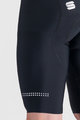 SPORTFUL Kolesarske kratke hlače z naramnicami - BODYFIT CLASSIC - črna/bela
