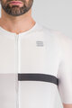 SPORTFUL Kolesarski dres s kratkimi rokavi - BOMBER - bela