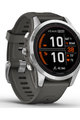 GARMIN pametna ura - FENIX 7S PRO SOLAR - antracit/srebrna