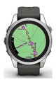 GARMIN pametna ura - FENIX 7S PRO SOLAR - antracit/srebrna