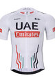 BONAVELO Kolesarski dres s kratkimi rokavi - UAE 2024 - bela/rdeča