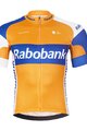 BONAVELO Kolesarski dres s kratkimi rokavi - RABOBANK - oranžna/modra