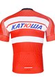 BONAVELO Kolesarski dres s kratkimi rokavi - KATIOWA - rdeča/bela