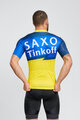 BONAVELO Kolesarski dres s kratkimi rokavi - SAXO BANK TINKOFF - modra/rumena