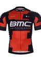 BONAVELO Kolesarski dres s kratkimi rokavi - BMC - rdeča/črna