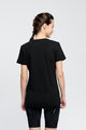 RIVANELLE BY HOLOKOLO Kolesarska  majica s kratkimi rokavi - CREW - črna