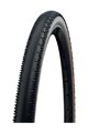 SCHWALBE plašč - G-ONE RS (40-622) 28x1.50 700x40C RACE - bež/črna