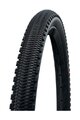 SCHWALBE plašč - G-ONE OVERLAND (40-622) 28x1.50 700x40C GROUND - črna