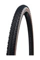 SCHWALBE plašč - G-ONE R (35-622) 28x1.35 700x35C RACE - bež/črna