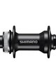 SHIMANO sprednje pesto - HUB MT400 - črna