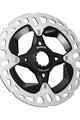 SHIMANO DISC XTR - MT900 140mm - srebrna/črna