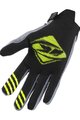 KENNY Kolesarske  rokavice z dolgimi prsti - GLOVES GRAVITY - rumena/siva