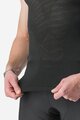 CASTELLI Kolesarska majica brez rokavov - CORE SEAMLESS - črna