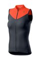 CASTELLI Kolesarski dres brez rokavov - SOLARIS - modra