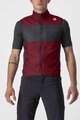 CASTELLI Kolesarski brezrokavnik - UNLIMITED PUFFY - bordo