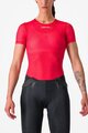 CASTELLI Kolesarska  majica s kratkimi rokavi - PRO MESH W - rdeča