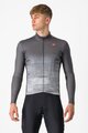 CASTELLI Kolesarski dres z dolgimi rokavi zimski - UNLIMITED THERMAL - siva