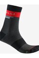 CASTELLI Kolesarske klasične nogavice - VELOCISSIMA 2 THERMAL - siva