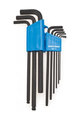 PARK TOOL komplet ključev - SET ALLEN WRENCHES PT-HXS-1-2 - modra/črna