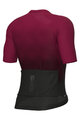 ALÉ Kolesarski dres s kratkimi rokavi - R-EV1 VELOCITY 2.0 - bordo