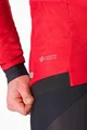 CASTELLI Kolesarska  vetru odporna jakna - FLY THERMAL - rdeča