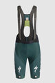 SPORTFUL Kolesarske kratke hlače z naramnicami - BORA 2024 - zelena