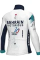 ALÉ Kolesarska  podaljšana jakna - BAHRAIN VICTORIOUS 2024 - bela/modra