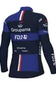 ALÉ Kolesarski dres z dolgimi rokavi zimski - GROUPAMA FDJ 2024 - modra