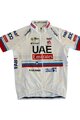 PISSEI Kolesarski dres s kratkimi rokavi - UAE TEAM EMIRATES 2024 CHAMPION SLOVENIA REPLICA JR - bela