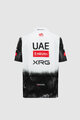 PISSEI Kolesarski dres s kratkimi rokavi - UAE TEAM EMIRATES 2025 REPLICA JR - bela/črna