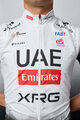 PISSEI Kolesarski brezrokavnik - UAE TEAM EMIRATES 2025 - bela/črna