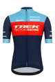 SANTINI Kolesarski dres s kratkimi rokavi - TREK TFR XC 2021 - svetlo modra/modra