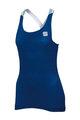 SPORTFUL Kolesarski dres brez rokavov - GRACE LADY - modra