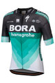 SPORTFUL Kolesarski dres s kratkimi rokavi - BORA HANSGROHE 2018 - bela/zelena/črna