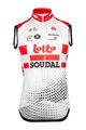 Kolesarski brezrokavnik - LOTTO SOUDAL 2019 - rdeča/bela